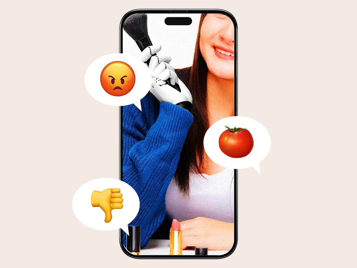 The creator economy's hottest debate: Can influencers post AI ads without alienating their fans?