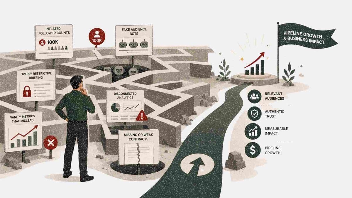 10 B2B influencer marketing mistakes to fix