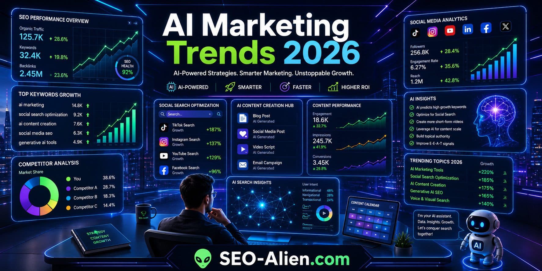 AI Marketing Trends 2026: What Smart Brands Are Doing | SEO-Alien